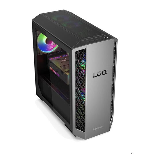 Lenovo LOQ Tower 26ADR10 Ryzen 7 8745HX 32GB DDR5 5200 1TB SSD GeForce RTX 5070 12GB Windows 11 Luna Grey / Eclipse Black