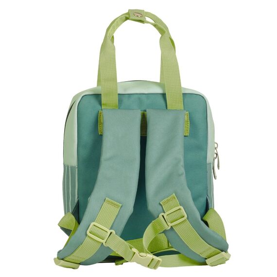 A little lovely company - Little Square Backpack - Dinosaur - Perfectly sized for toddlers / Luggage and Travel Gear