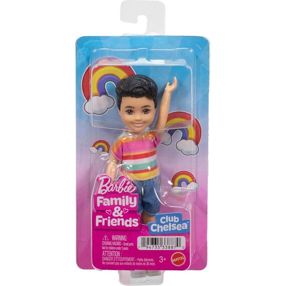 Barbie - Chelsea and Friends Doll - Boy with Brunette Hair / Toys