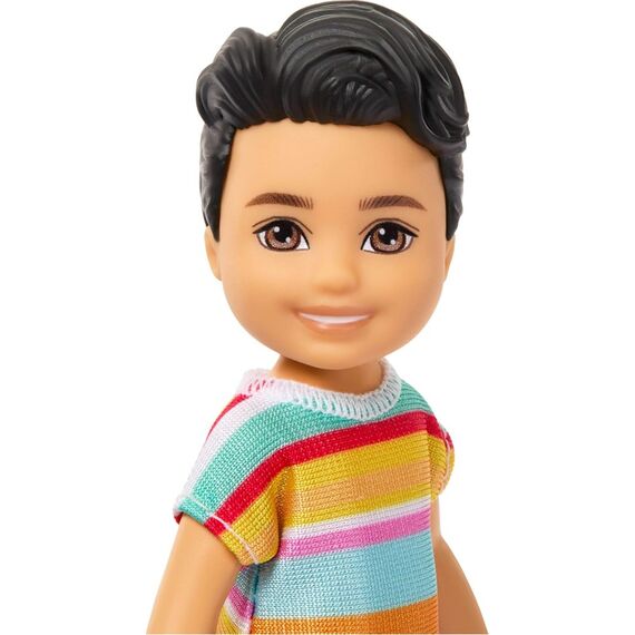 Barbie - Chelsea and Friends Doll - Boy with Brunette Hair / Toys