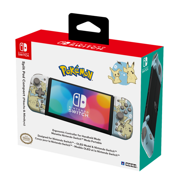 HORI Split Pad Compact - Pikachu / Nintendo Switch | Techbox