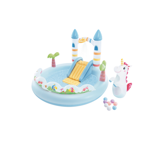 INTEX - Unicorn Castle Play Center (56148) / Toys