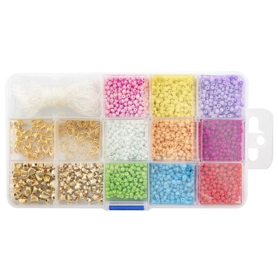 JOYA - Beads In Storage Box Incl Thread (981004) / Toys