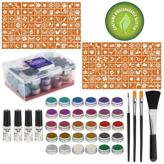 JOYA - Big glitter tattoo set (981018) / Toys