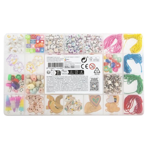 JOYA - Unicorn Jewellery bead set with beautiful charms (981025) / Toys