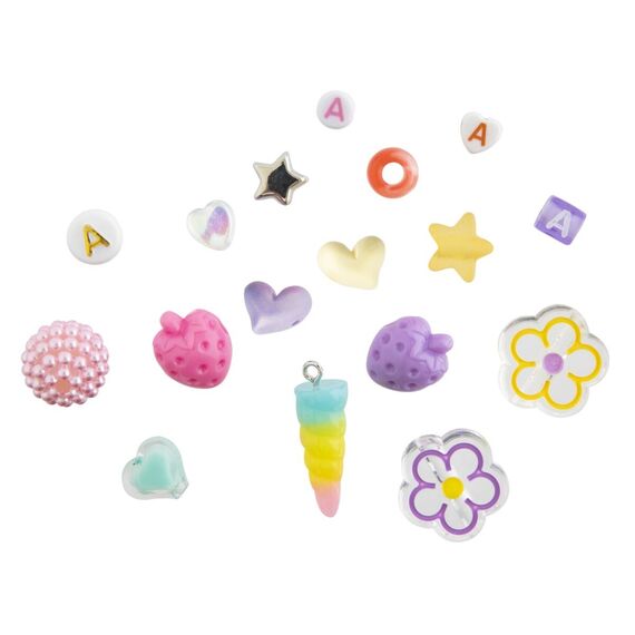JOYA - Unicorn Jewellery bead set with beautiful charms (981025) / Toys