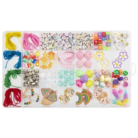 JOYA - Unicorn Jewellery bead set with beautiful charms (981025) / Toys