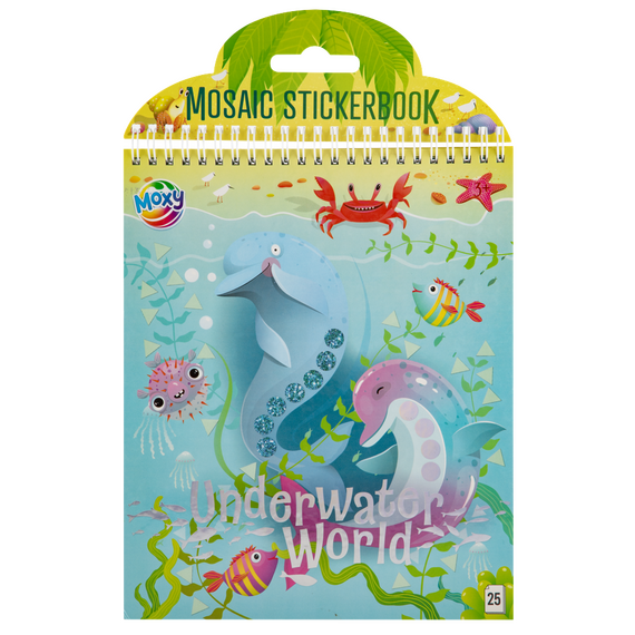 Moxy - Luxury Mosaic Stickerbook - Underwater World (100131) / Toys
