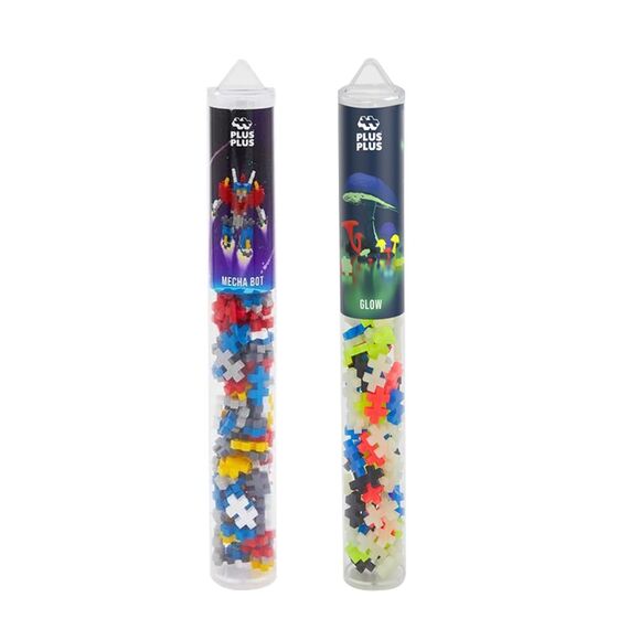 Plus-Plus - Mecha Bot & Glow Mix (Bundle) / Toys
