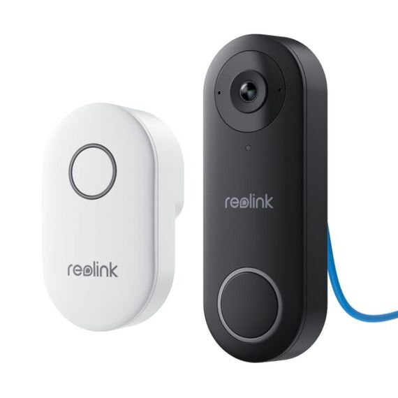 Reolink – Video Doorbell PoE Smart 2K+ (D340P) – Black / Electronics
