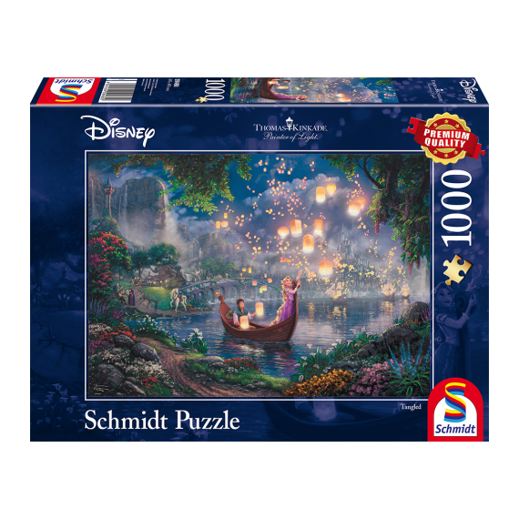 Schmidt - Thomas Kinkade: Disney - Rapunzel (1000 pieces) (SCH4800) / Toys