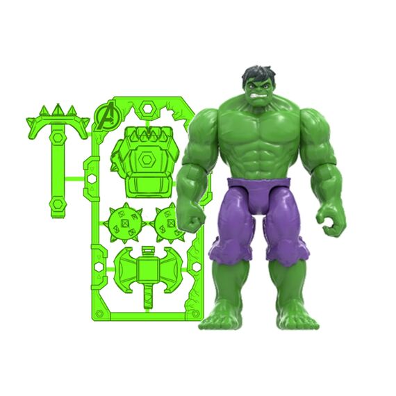 Avengers - Figure With Gear 11 cm - Hulk (G31005X0) / Toys