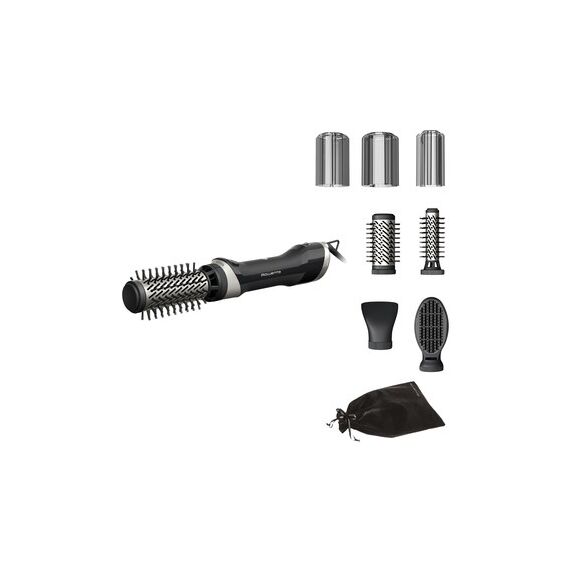 Rowenta Brush Activ UB9540F0 hair styling tool Hot air brush Warm Black, Silver 1000 W