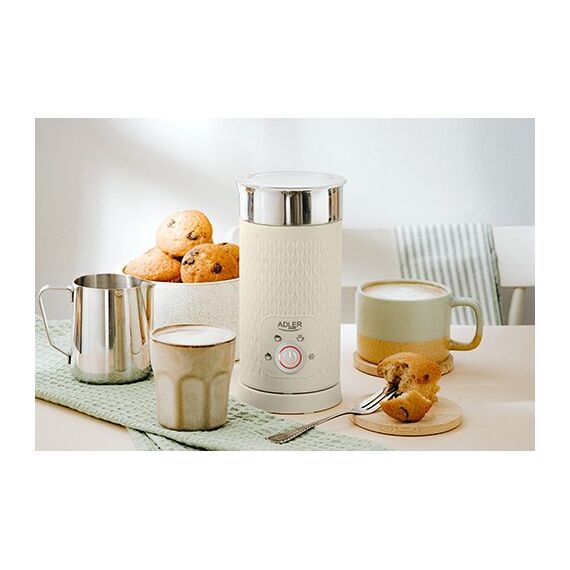 Adler AD 4495 milk frother/warmer Automatic milk frother/warmer Beige