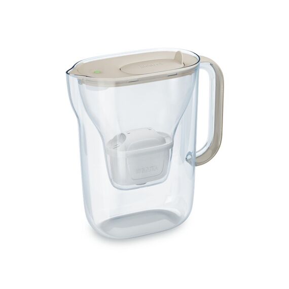 Brita Style Essential filter jug + 2 Maxtra Pro Pure Performance filter cartridges (sand-coloured)