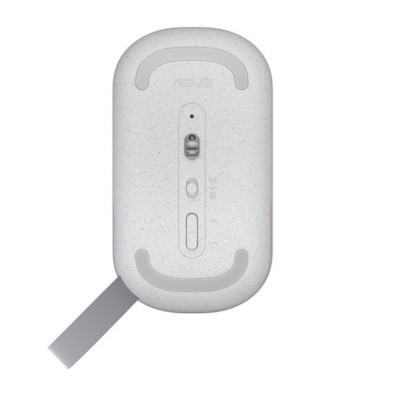 ASUS MD100 mouse Ambidextrous RF Wireless + Bluetooth Optical 1600 DPI