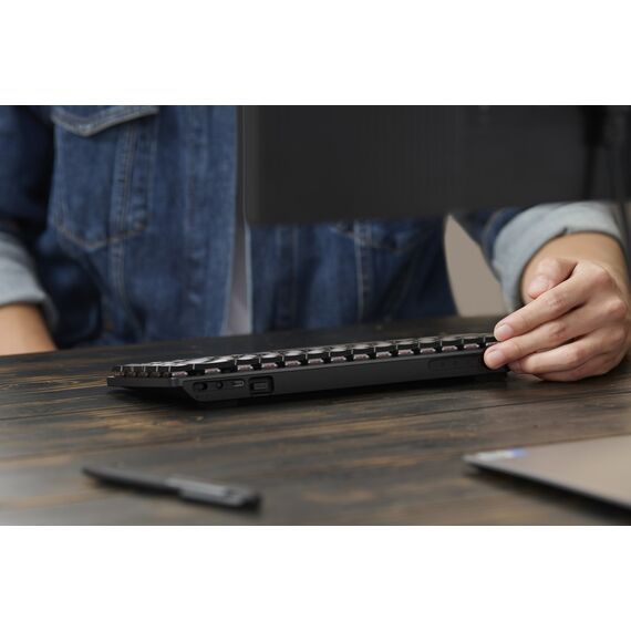 ASUS ProArt KD300 keyboard Home/Office USB + RF Wireless + Bluetooth Black