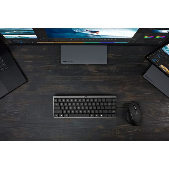 ASUS ProArt KD300 keyboard Home/Office USB + RF Wireless + Bluetooth Black