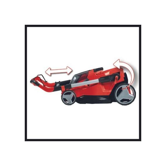 Einhell RASARRO 36/42 (2x5,2Ah) Push lawn mower Battery Black, Red