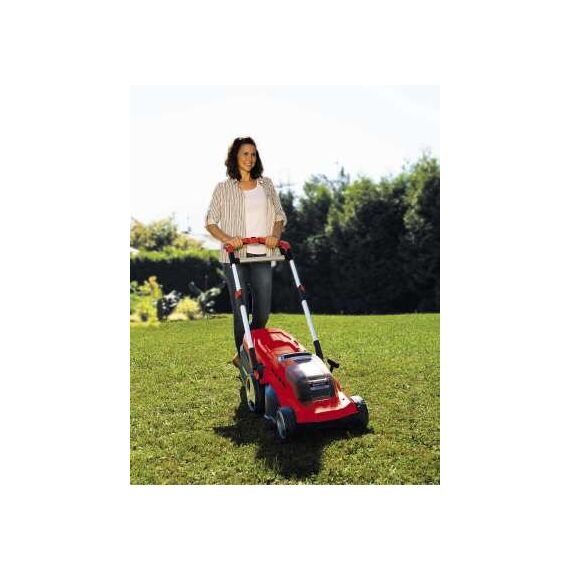 Einhell RASARRO Push lawn mower Battery Black, Red