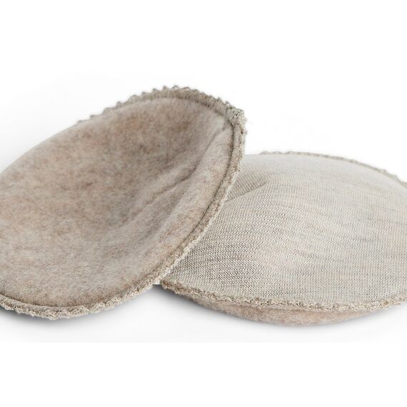 Smallstuff - Breast Pads - Light Nature Melange - L / Baby and Children
