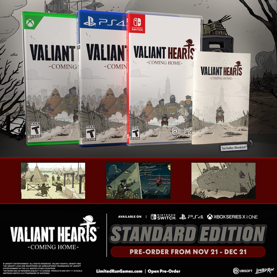 Valiant Hearts: Coming Home (Limited Run) (Import) / Nintendo Switch