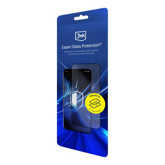 3mk Expert Glass Protection™ Tempered Glass with Applicator for iPhone 15 Pro Max