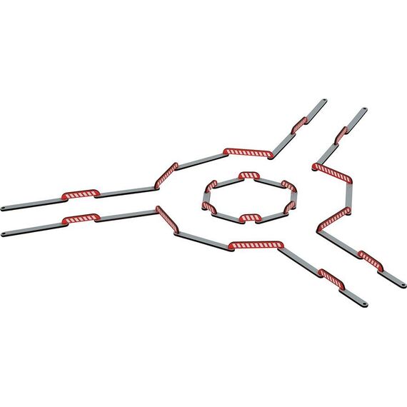 Goki - Playset Road Construction FlexiRoads (53765) / Toys