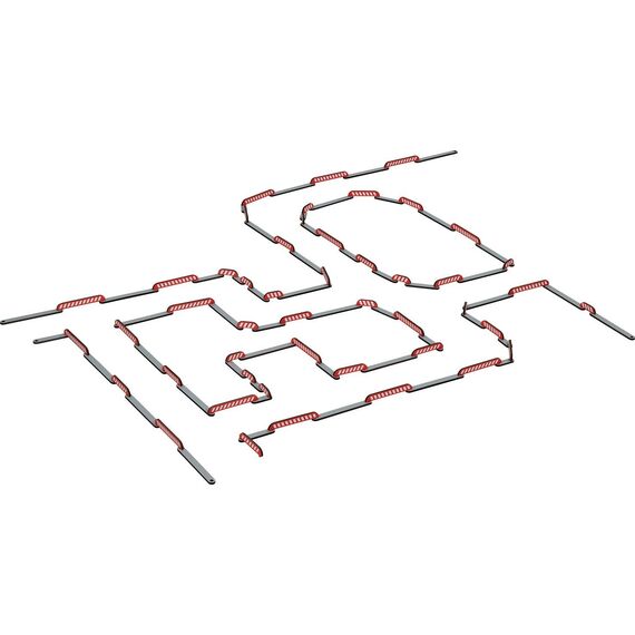 Goki - Playset Road Construction FlexiRoads (53765) / Toys