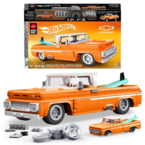 Hot Wheels - Brick Shop Elite Series Custom 62 Chevy (JFT20) / Toys