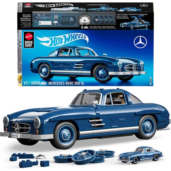 Hot Wheels - Brick Shop Premium Series Mercedes-Benz (HWW25) / Toys