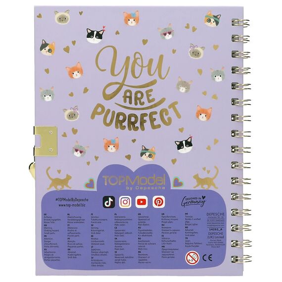 Topmodel - Diary With Padlock And Bracelet (414292) / Toys