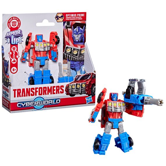 Transformers - Cyberworld Armored C 10cm - Optimus (G10545X0) / Toys