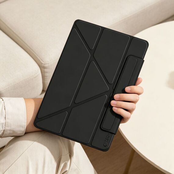 Tech-Protect SC Pen Origami Case for iPad 10.9" 2022 / 2025 - Black