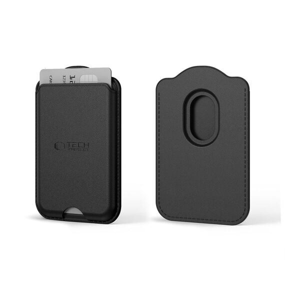 Tech-Protect CH02 MagWallet MagSafe Magnetic Wallet for Phone - Black
