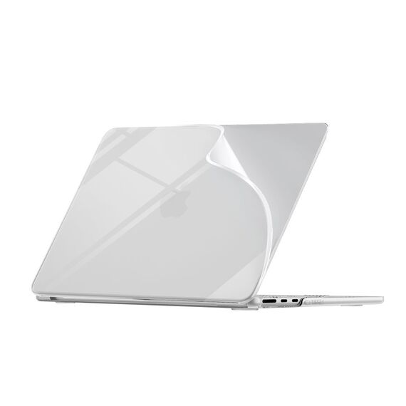 Tech-Protect Softshell Case for MacBook Air 15" 2023 / 2024 / 2025 / 2026 - Transparent