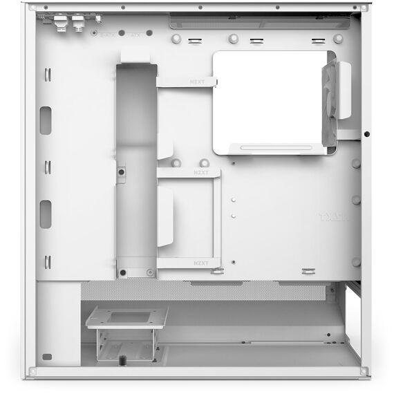 NZXT H5 Flow RGB Midi Tower White - Computer Cases - PC Cases & Accessories - Techbox