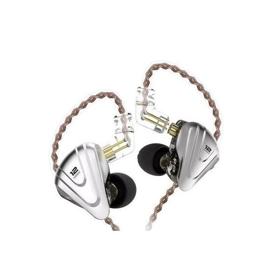 KZ ZAR NO MIC - in-ear headphones, silver