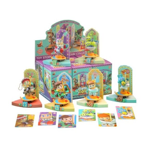 Toy Story Cosbi Mini Figures Carousel Collection 10 cm Blind Box Display (6)