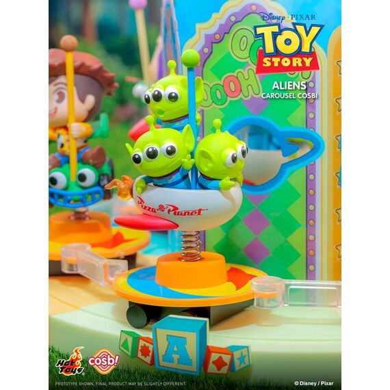 Toy Story Cosbi Mini Figures Carousel Collection 10 cm Blind Box Display (6)