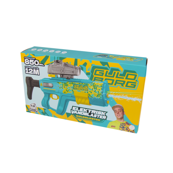 FIRSTGRADE - Electronic Water Gun - Guldborg / Toys