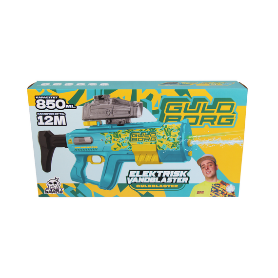 FIRSTGRADE - Electronic Water Gun - Guldborg / Toys