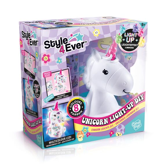 Style 4 Ever - Unicorn Light Up DIY (26293) / Toys
