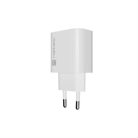WALL CHARGER NATEC RIBERA 1X USB-C 20W WHITE | Techbox