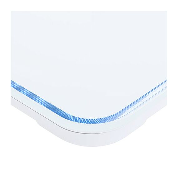 Bathroom scale ADLER AD 8183 with edge lighting White