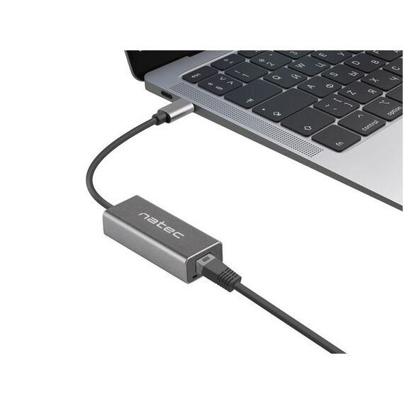 NATEC NETWORK CARD CRICKET 1GB USB-C 3.1 1X RJ45