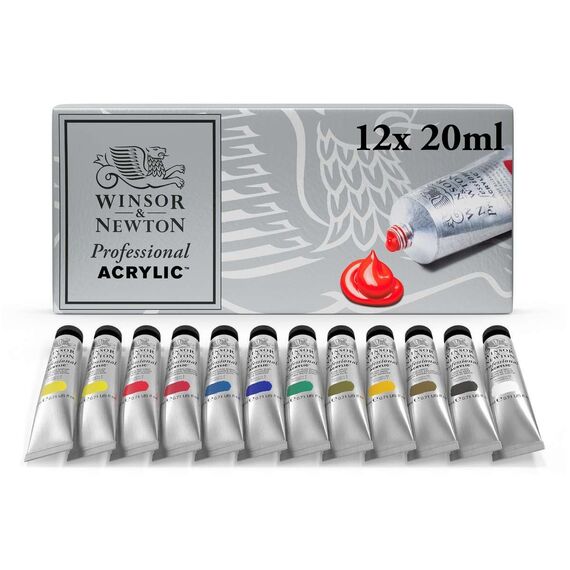 Winsor & Newton - Proff. acrylic colour starter set 12x20ml (831093) / Toys