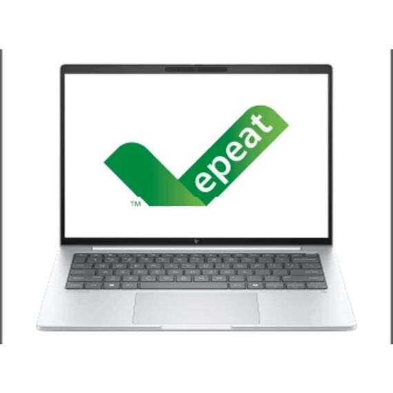 HP EliteBook 8 G1i Ultra 7 255U 14"WUXGA 400nits AG LBL 32GB DDR5 5600 SSD512 Intel Arc Cam 5MP+IR+ISP 62Wh W11Pro Glacier Silver Aluminium 3Y OnSite
