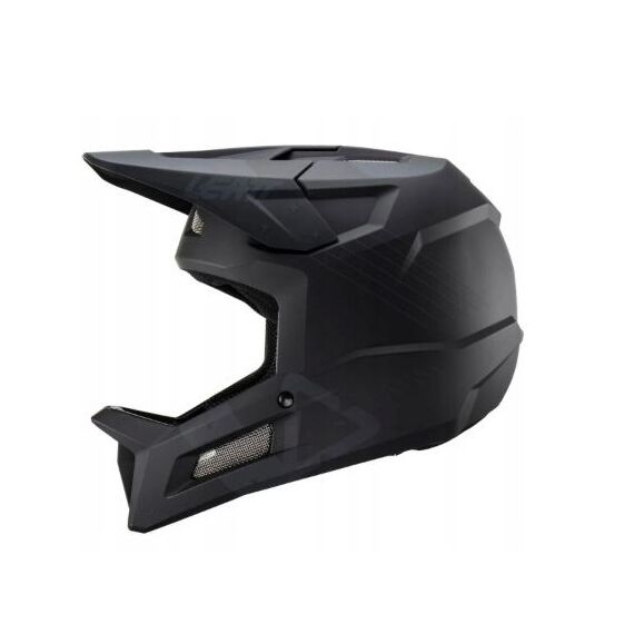 LEATT MTB Gravity 2.0 V23 Full-Face Cycling Helmet, Size L M (57-58cm) Black