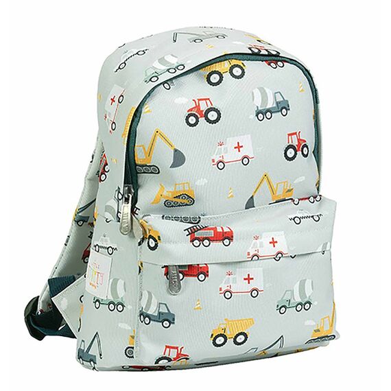A little lovely company - Little Backpack - Vehicles - 22 x 30 x 10 cm / Luggage and Travel Gear